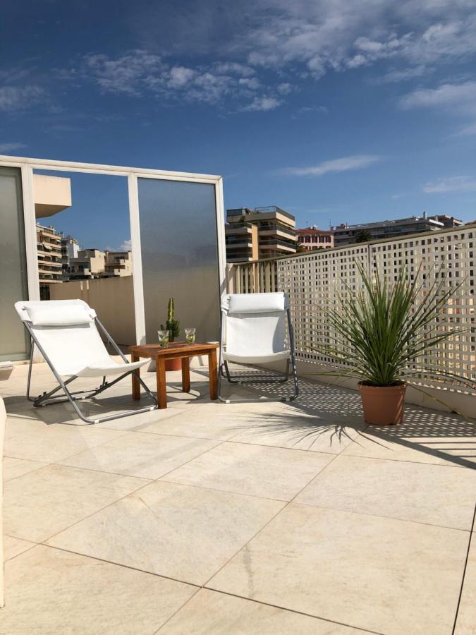 Esterel Terrasses, Roof Top, Plage, Parking Payant คานส์ ภายนอก รูปภาพ